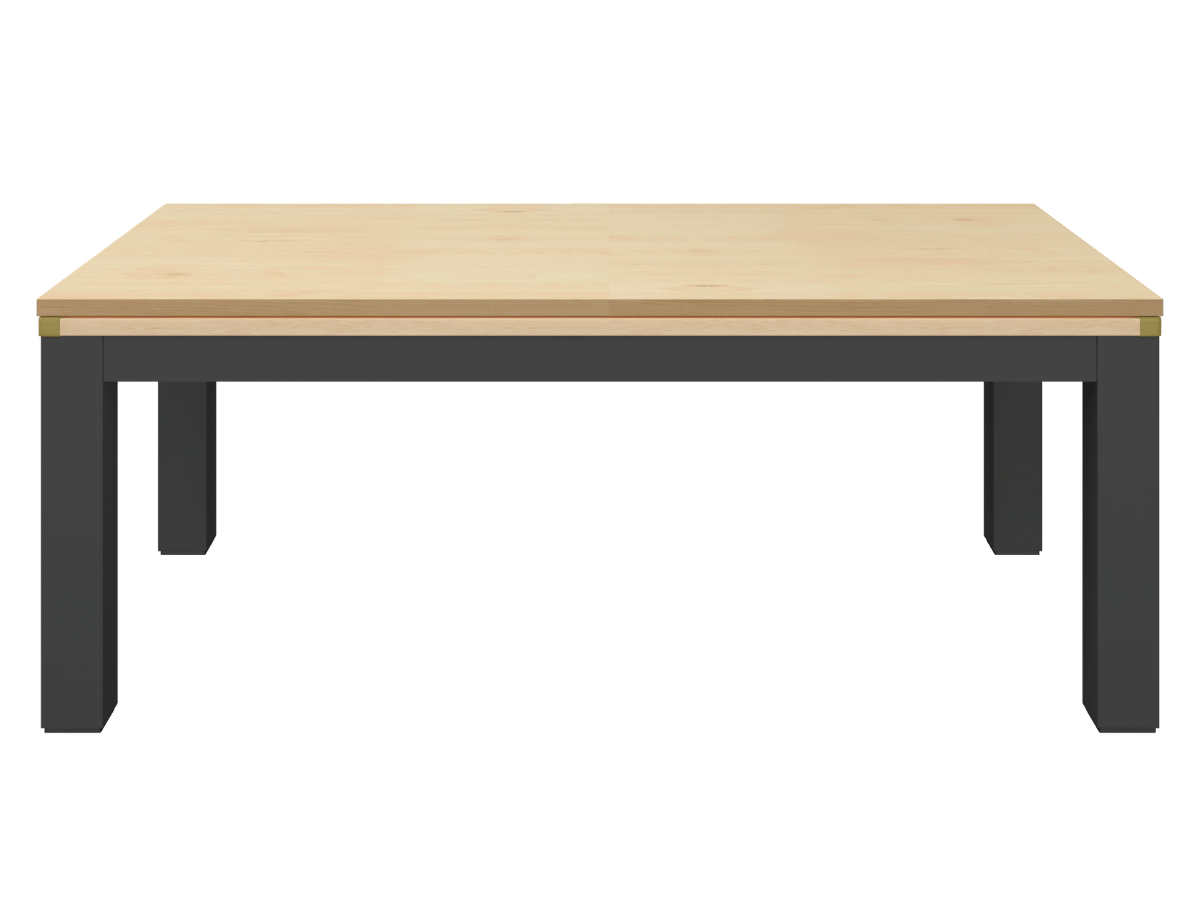Table à manger convertible en billard hêtre noir - 6FT