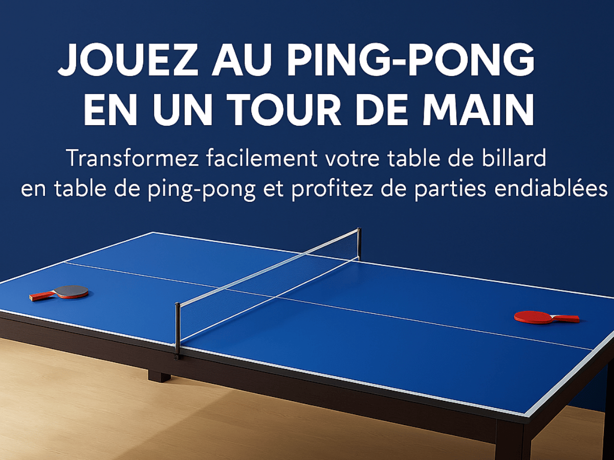 Plateaux ping pong